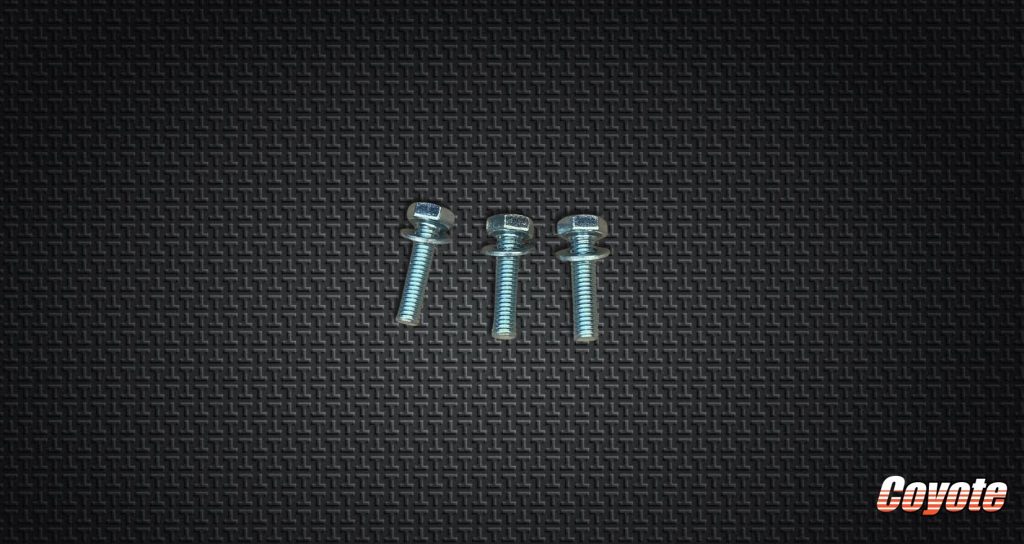 Rear Cassette Bolt Hardware Kit (3 per side)